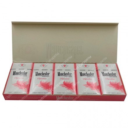 Сигареты Manchester Pink Superslims оптом 