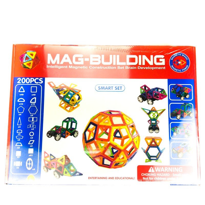 Магнитный конструктор Mag Building 200PCS оптом 