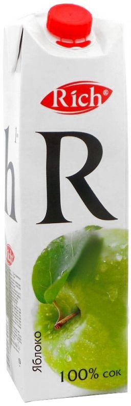 Сок Rich Яблочный 1л оптом Сок Rich Яблочный 1л оптом