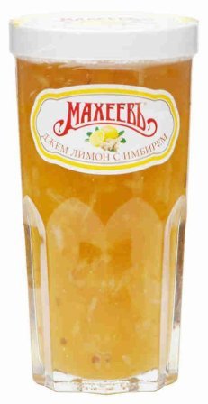 Джем Лимон с имбирем Махеевъ 400г в стакане оптом 