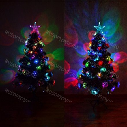 Елка со светодиодной подсветкой 210 см оптом 