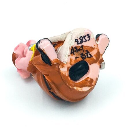 Копилка &quot;Свин пожарный&quot; полистоун оптом 