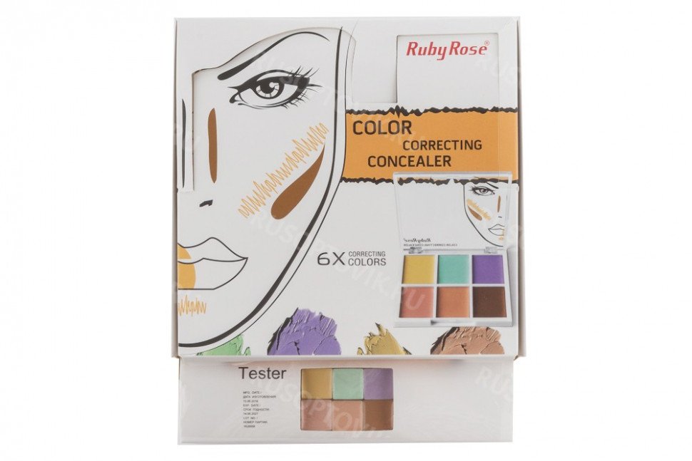 Палетка консилеров Ruby Rose оптом Палетка консилеров Ruby Rose оптом