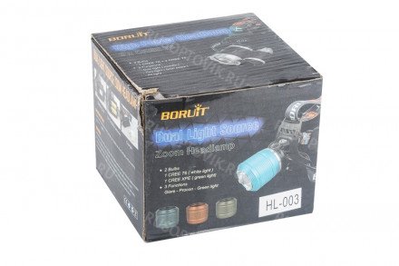 Налобный фонарь Boruit HL-003 оптом 