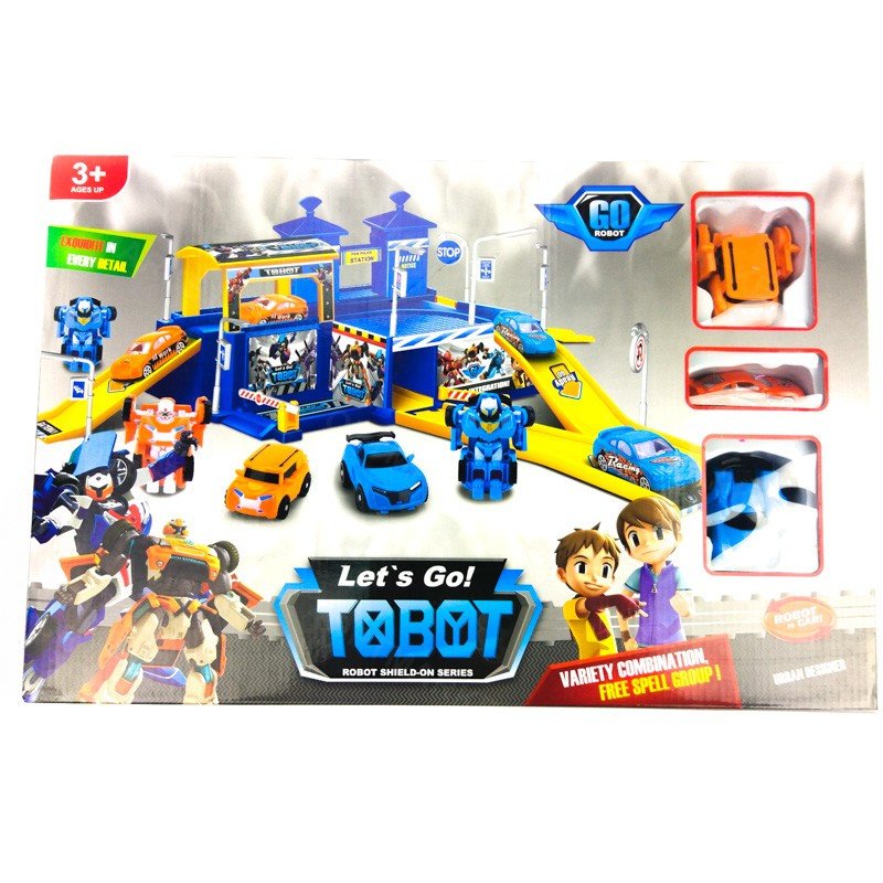 Игровой набор Тобот парковка оптом Игровой набор Тобот парковка оптом