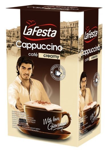 Капучино La Festa "Сливочное" 10x12.5г оптом Капучино La Festa "Сливочное" 10x12.5г оптом