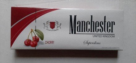 Сигареты Manchester Cherry Superslims оптом 