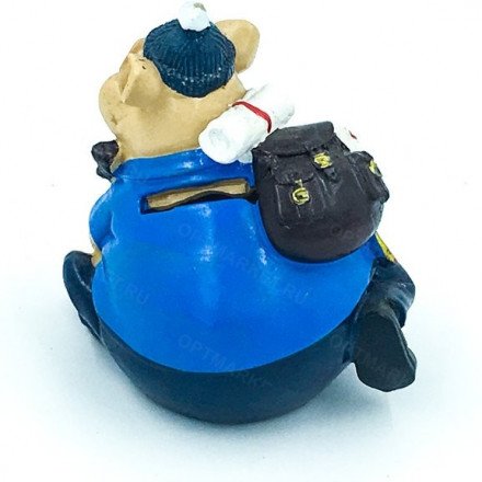 Копилка &quot;Свин турист&quot; полистоун оптом 