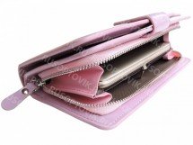 Бизнес-портмоне Alhamdulillah (розовое) оптом