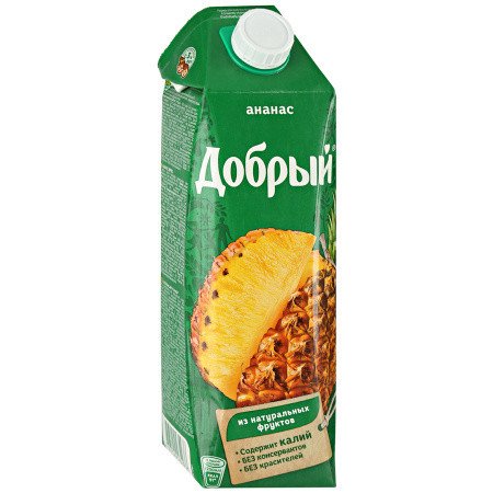 Сок Добрый Ананас 1л оптом Сок Добрый Ананас 1л оптом