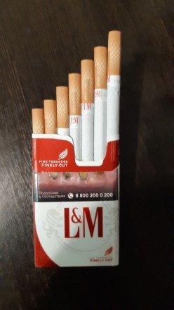Сигареты L&amp;M Red фильтр мундштук оптом 