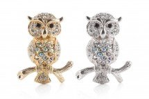 Брошь сова оптом