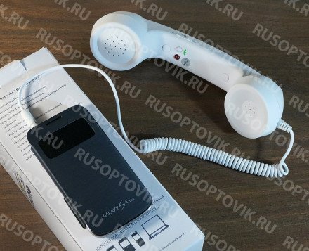 Ретро трубка для мобильного телефона с проводом оптом 