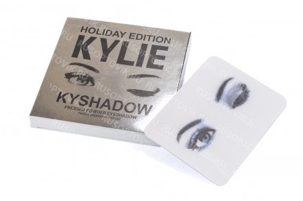 Палетка теней Kylie Kyshadow Holiday Edition (Серебро) оптом 