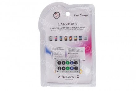 Автомобильный MP3 FM модулятор и зарядка оптом 