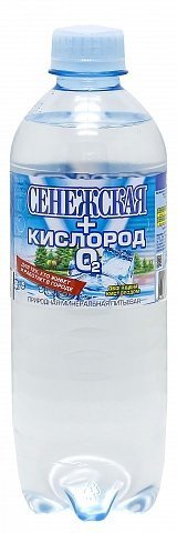 Вода минеральная Сенежская + Кислород газированная 0,5 л оптом 