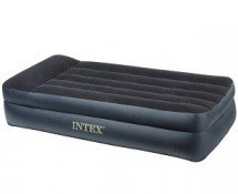 Надувная кровать Pillow Rest Raised Bed 102х203х47см с подголовником,  встроенный насос 220V оптом