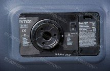 Надувная кровать Pillow Rest Raised Bed 102х203х47см с подголовником,  встроенный насос 220V оптом