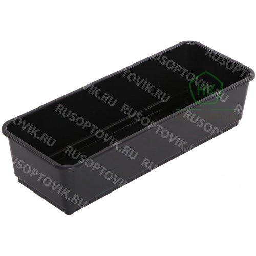 Лоток для рассады( №2 20х50х12 черный) оптом 