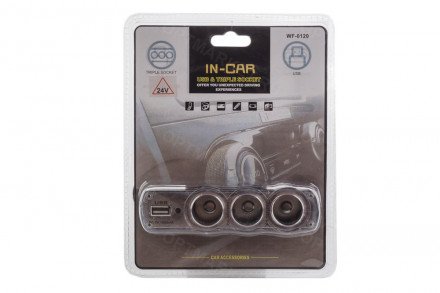 Разветвитель прикуривателя оптом 