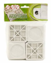 Квадратные антивибрационные подставки для стиральных машин и холодильников оптом