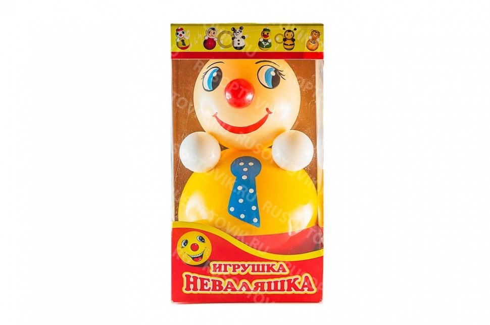 Игрушка Неваляшка клоун оптом 