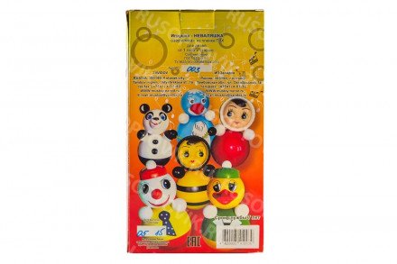 Игрушка Неваляшка клоун оптом 