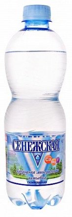 Вода минеральная Сенежская газированная 0,5 л оптом 