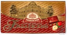 Шоколад Бабаевский шоколад с фундуком 100г оптом