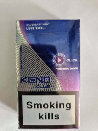 Сигареты Keno Club Blueberry Mint оптом 