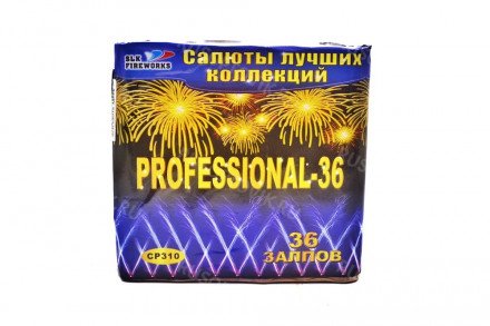 Батарея салютов "Профессионал" 36 залпов CP310 оптом 