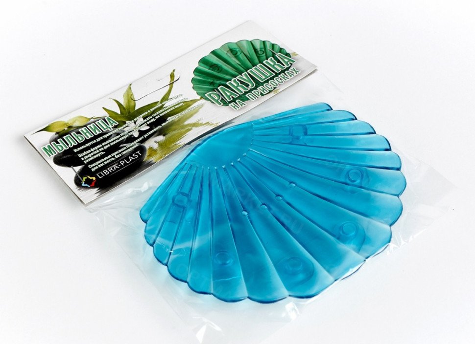 Мыльница "Ракушка" на присосках оптом Мыльница "Ракушка" на присосках оптом