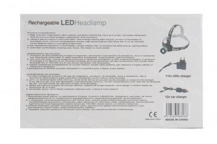 Налобный фонарь X-Balog mont 6808 оптом 