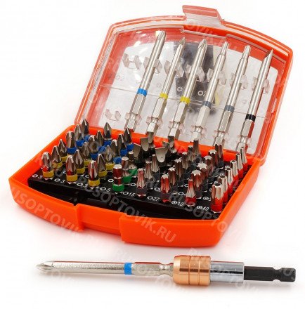 Набор бит для шуруповерта 56 шт. оптом 
