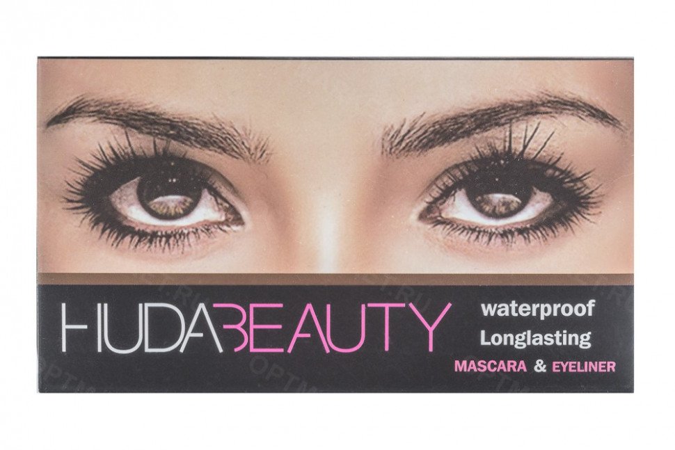 Набор водостойкая тушь и подводка Huda Beauty оптом 