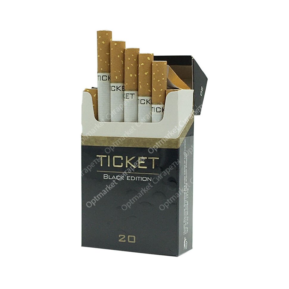 Сигареты Ticket Black Edition оптом Сигареты Ticket Black Edition оптом