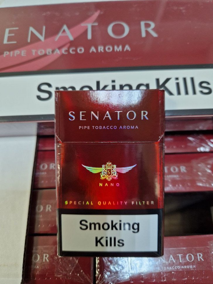 Сигареты Senator Cherry (Блок Картон) оптом Сигареты Senator Cherry (Блок Картон) оптом