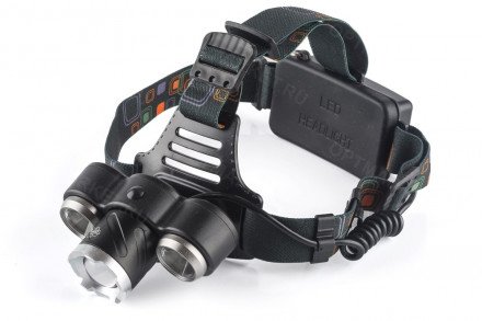 Налобный фонарь Поиск 3 лампы оптом 