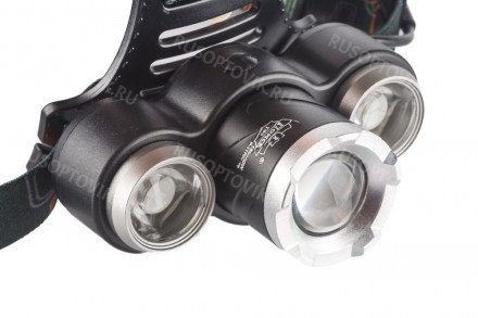 Налобный фонарь Поиск 3 лампы оптом 