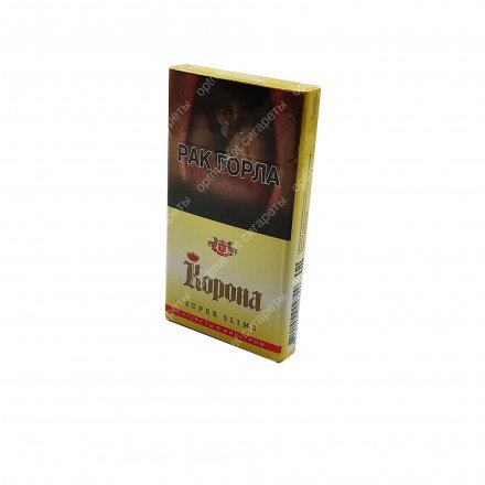 Корона Super Slims желтая (ОРИГИНАЛ) оптом 