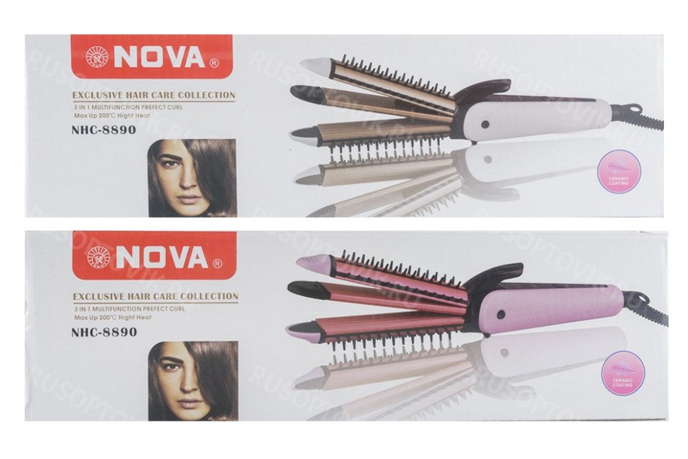 Плойка 3 в 1 Nova оптом 