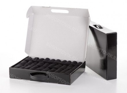 Чемоданы с мужскими носками на 30 пар оптом 