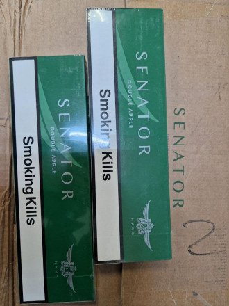 Сигареты Senator Double Apple (Блок Картон) оптом 