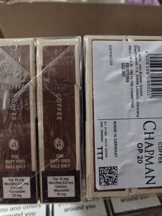 Сигареты Chapman Coffee Germany original оптом  