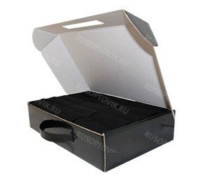 Чемоданы с мужскими носками на 10 пар оптом 