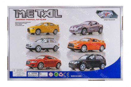 Машинка Metal оптом 