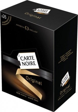 Кофе растворимый Carte Noire в пакетиках 26x2г оптом 