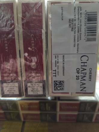 Сигареты Chapman Cherry Germany original оптом 