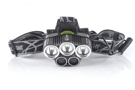 Налобный фонарь Поиск p-K85L 5 ламп оптом 