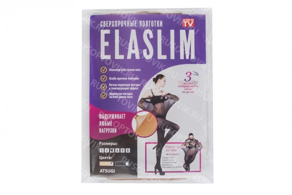 Нервущиеся колготки ElaSlim (ЭлаСлим) 180 den оптом 